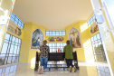 Escadaria Morro do Cristo Uniao da Vitória Foto Gilson Abreu