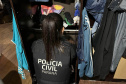PCPR deflagra megaoperação contra o  no tráfico de drogas no litoral do Paraná