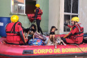 Curso de resposta a desastres prepara bombeiros do Paraná.