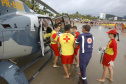 Limpeza das praias, saúde e segurança são destaques na temporada. Mais de 174 toneladas de lixo foram recolhidas nas praias do Paraná pela Sanepar, houve cerca de 700 atendimentos médicos feitos pela equipe da Secretaria da Saúde.  Operação Verão, 2018/2019  -  Foto: Jaelson Lucas/ANPr