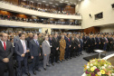 Governador Carlos Massa Ratinho Junior participa, na Assembleia Legislativa do Estado Paraná da abertura dos trabalhos legislativos de 2019.  -  Curitiba, 01/02/2019  -  Foto: Arnaldo Alves/ANPr