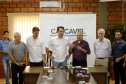 Governador Carlos Massa Ratinho Junior durante Coletiva de Imprensa no Show Rural.  Cascavel, 07/02/2019  -  Foto: Arnaldo Alves/ANPr