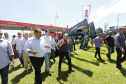 Governador Carlos Massa Ratinho Júnior visita estandes do Show Rural  -  Cascavel, 07/02/2019  -  Foto: Arnaldo Alves/ANPr