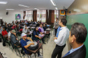 O secretário de Educação Renato Feder em visita na Escola Estadual São Cristóvão no início do ano letivo. Curitiba, 14/02/2019 -  Foto: Geraldo Bubniak/ANPr