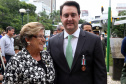 O governador Carlos Massa Ratinho Junior particip da cerimônia que comemora o 74º aniversário da tomada de Monte Castelo, na Itália, pela Força Expedicionária Brasileira, na Segunda Guerra Mundial. Foto: Gilson Abreu/ANPr