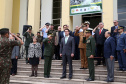 O governador Carlos Massa Ratinho Junior particip da cerimônia que comemora o 74º aniversário da tomada de Monte Castelo, na Itália, pela Força Expedicionária Brasileira, na Segunda Guerra Mundial. Foto: Gilson Abreu/ANPr