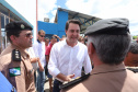 Governador Carlos Massa Ratinho Júnior participa da posse da diretoria da Associação dos Municípios do Norte Pioneiro (Amunorp), em Pinhalão, no Clube Aerp. - Pinhalão 22/02/2019 - Foto: Rodrigo Félix Leal/ANPr