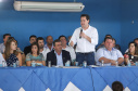 Governador Carlos Massa Ratinho Júnior participa da posse da diretoria da Associação dos Municípios do Norte Pioneiro (Amunorp), em Pinhalão, no Clube Aerp. - Pinhalão 22/02/2019 - Foto: Rodrigo Félix Leal/ANPr