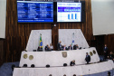 O secretário Renê Garcia Junior, de Estado da Fazenda (SEFA), participa nesta quarta-feira (27), de uma audiência pública  na Assembleia Legislativa do Paraná (ALEP), para apresentação dos dados do Governo relativos ao cumprimento das metas fiscais do terceiro quadrimestre de 2018.  Curitiba, 27/02/2019 -  Foto: Geraldo Bubniak/ANPr