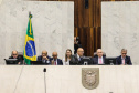 O secretário Renê Garcia Junior, de Estado da Fazenda (SEFA), participa nesta quarta-feira (27), de uma audiência pública  na Assembleia Legislativa do Paraná (ALEP), para apresentação dos dados do Governo relativos ao cumprimento das metas fiscais do terceiro quadrimestre de 2018.  Curitiba, 27/02/2019 -  Foto: Geraldo Bubniak/ANPr