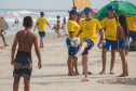A equipe da Esporte Paraná vai finalizar as atividades esportivas na Operação Verão Paraná contabilizando 122 mil atendimentos no período. Foto:Thiago Chas