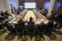 Governador Carlos Massa Ratinho Júnior coordena reunião com o secretariado  -  Curitiba, 19/03/2019  -  Foto: José Fernando Ogura/ANPr