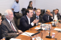 Governador Carlos Massa Ratinho Júnior coordena reunião com o secretariado  -  Curitiba, 19/03/2019  -  Foto: Rodrigo Félix Leal/ANPr