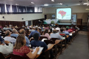  João Luiz Potenza da Cetesb  fala dos desafios da gestão de Resíduos Sólidos em SP. Foto: Sanepar
