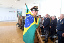 Batalhão da Policia Ambiental comemora 62 anos, vice governador Darci Piana recebe medalha do mérito ambiental.
Foto Gilson Abreu/ANPr