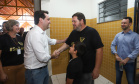 Governador Carlos Massa Ratinho Júnior inaugura em Guarapuava a nova sede do Colégio Estadual Leni Marlene Jacob  -  Guarapuava, 04/04/2019  -  Foto: Rodrigo Felix Leal/ANPr