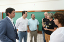 Governador Carlos Massa Ratinho Júnior inaugura em Guarapuava a nova sede do Colégio Estadual Leni Marlene Jacob  -  Guarapuava, 04/04/2019  -  Foto: Rodrigo Felix Leal/ANPr