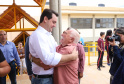 Governador Carlos Massa Ratinho Júnior inaugura em Guarapuava a nova sede do Colégio Estadual Leni Marlene Jacob  -  Guarapuava, 04/04/2019  -  Foto: Rodrigo Felix Leal/ANPr