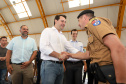 Governador Carlos Massa Ratinho Júnior inaugura em Guarapuava a nova sede do Colégio Estadual Leni Marlene Jacob  -  Guarapuava, 04/04/2019  -  Foto: Rodrigo Felix Leal/ANPr