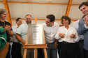 Governador Carlos Massa Ratinho Júnior inaugura em Guarapuava a nova sede do Colégio Estadual Leni Marlene Jacob  -  Guarapuava, 04/04/2019  -  Foto: Rodrigo Felix Leal/ANPr