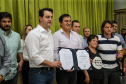 O governador Carlos Massa Ratinho Junior  assina ordem de serviço para construção de Escola em Mauá da Serra nesta quarta-feira (10).  Mauá da Serra, 10/04/2019 -  Foto: Geraldo Bubniak/ANPr