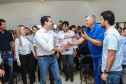 O governador Carlos Massa Ratinho Junior  assina ordem de serviço para construção de Escola em Mauá da Serra nesta quarta-feira (10).  Mauá da Serra, 10/04/2019 -  Foto: Geraldo Bubniak/ANPr