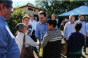 O governador Carlos Massa Ratinho Junior  participa de coletiva na Expolondrina nesta quarta-feira (10).  Londrina, 10/04/2019 -  Foto: Geraldo Bubniak/ANPr