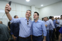 O governador Carlos Massa Ratinho Junior  participa de coletiva na Expolondrina nesta quarta-feira (10).  Londrina, 10/04/2019 -  Foto: Rodrigo Félix Leal/ANPr