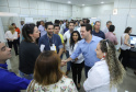 O governador Carlos Massa Ratinho Junior  participa de coletiva na Expolondrina nesta quarta-feira (10).  Londrina, 10/04/2019 -  Foto: Rodrigo Félix Leal/ANPr