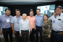 O governador Carlos Massa Ratinho Junior  participa de coletiva na Expolondrina nesta quarta-feira (10).  Londrina, 10/04/2019 -  Foto: Rodrigo Félix Leal/ANPr