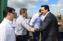 Governador Carlos Massa Ratinho Júnior visita a fábrica da Klabin em Ortigueira, na assinatura de convênio com a empresa e a prefeitura do município para a construção da Escola Técnica de Operação Florestal e Agrícola.  -  Ortigueira, 16/04/2019  -  Foto: Jaelson Lucas/ANPr