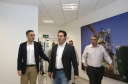 Governador Carlos Massa Ratinho Júnior visita a fábrica da Klabin em Ortigueira, na assinatura de convênio com a empresa e a prefeitura do município para a construção da Escola Técnica de Operação Florestal e Agrícola.  -  Ortigueira, 16/04/2019  -  Foto: Jaelson Lucas/ANPr