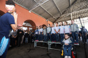 O governador Carlos Massa Ratinho Junior e o ministro da Cidadania, Osmar Terra, lançam o programa Criança Feliz . Curitiba, 18/04/2019 - Foto: Rodrigo Felix Leal/ANPr
