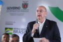 O governador Carlos Massa Ratinho Junior e o ministro da Cidadania, Osmar Terra, lançam o programa Criança Feliz . Curitiba, 18/04/2019 - Foto: Rodrigo Felix Leal/ANPr