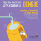 A Secretaria da Saúde do Paraná lançou nesta terça-feira (23) uma campanha digital com orientações sobre medidas preventivas para o combate à dengue. O mote é Faça a sua parte na luta contra a dengue. Foto:SESA