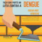 A Secretaria da Saúde do Paraná lançou nesta terça-feira (23) uma campanha digital com orientações sobre medidas preventivas para o combate à dengue. O mote é Faça a sua parte na luta contra a dengue. Foto:SESA