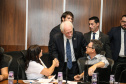 O vice governador Darci Piana participa de reunião com representantes dos servidores publicos  no Palácio Iguaçu,  nesta segunda-feira (29).   Curitiba, 24/04/2019 -  Foto: Geraldo Bubniak/ANPr