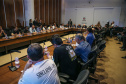 O vice governador Darci Piana participa de reunião com representantes dos servidores publicos  no Palácio Iguaçu,  nesta segunda-feira (29).   Curitiba, 24/04/2019 -  Foto: Geraldo Bubniak/ANPr