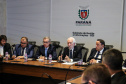 O vice governador Darci Piana participa de reunião com representantes dos servidores publicos  no Palácio Iguaçu,  nesta segunda-feira (29).   Curitiba, 24/04/2019 -  Foto: Geraldo Bubniak/ANPr