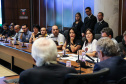 O vice governador Darci Piana participa de reunião com representantes dos servidores publicos  no Palácio Iguaçu,  nesta segunda-feira (29).   Curitiba, 24/04/2019 -  Foto: Geraldo Bubniak/ANPr