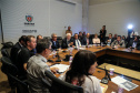 O vice governador Darci Piana participa de reunião com representantes dos servidores publicos  no Palácio Iguaçu,  nesta segunda-feira (29).   Curitiba, 24/04/2019 -  Foto: Geraldo Bubniak/ANPr