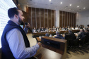 Governador Carlos Massa Ratinho Júnior durante reunião com a equipe de governo.Curitiba, 07-05-19.Foto: Arnaldo Alves / ANPr.