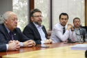 Reunião entre a secretaria do Planejamento e BRDE. Foto: José Fernando Ogura. 09/05/2019