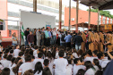 O governador Carlos Massa Ratinho Junior lança o programa Escola Segura. Foz do Iguaçu, 09/05/2019 - Foto: Geraldo Bubniak/ANPr