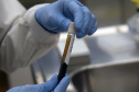 Marco de excelência nos serviços de saúde no Paraná, o Laboratório Central do Estado do Paraná (Lacen) se tornou também referência nacional para determinados exames, como os de resistência microbiana.  Foto: Antonio Américo/SESA - 13/05/2019