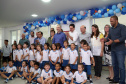  O governador Carlos Massa Ratinho Junior também inaugurou nesta quinta-feira (16) o CMEI José Prestes Neto, no Jardim Alvorada, em Maringá. O prédio de 3 mil metros quadrados tem capacidade para até 500 alunos do berçário ao 5° ano.Foto Gilson Abreu/ANPr