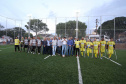 Moradores do Jardim Novo Oásis, em Maringá (Noroeste), ganharam nesta quinta-feira (16) um novo espaço de lazer. O governador Carlos Massa Ratinho Junior e o prefeito Ulisses Maia inauguraram a primeira de 30 unidade no município do programa Meu Campinho. Com 1,5 mil metros quadrados e investimento total de cerca de R$ 400 mil, o local conta com diversos aparelhos de lazer para pessoas de todas as idades. Maringá, 16/05/2019Foto: José Fernando Ogura/ANPr