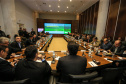 Governador Carlos Massa Ratinho Júnior, durante reunião com a equipe de governo. - Curitiba, 29/05/2019 -Foto: Geraldo Bubniak/ANPr