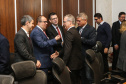 Governador Carlos Massa Ratinho Júnior, durante reunião com a equipe de governo. - Curitiba, 29/05/2019 -Foto: Geraldo Bubniak/ANPr