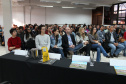 Sanepar, Pitágoras e UTFPR lançam desafio ambiental a estudantes em LondrinaO Hackathon Ambiental é uma maratona de 24 horas para apresentação de soluções para riscos dos mananciais. Lançamento do Hackathon Ambiental em Londrina  -  Londrina, 06/06/2019  -  Foto: Divulgação Sanepar